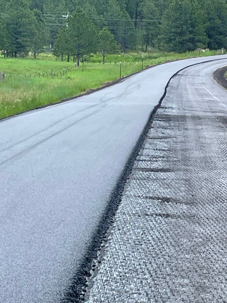 Mainline paving road imperfections